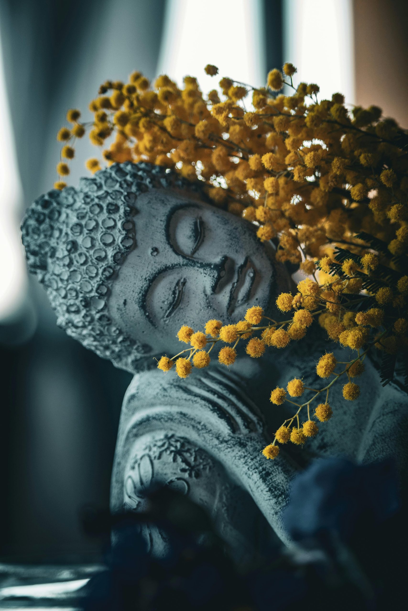 Buddha statue symbolizing spirituality