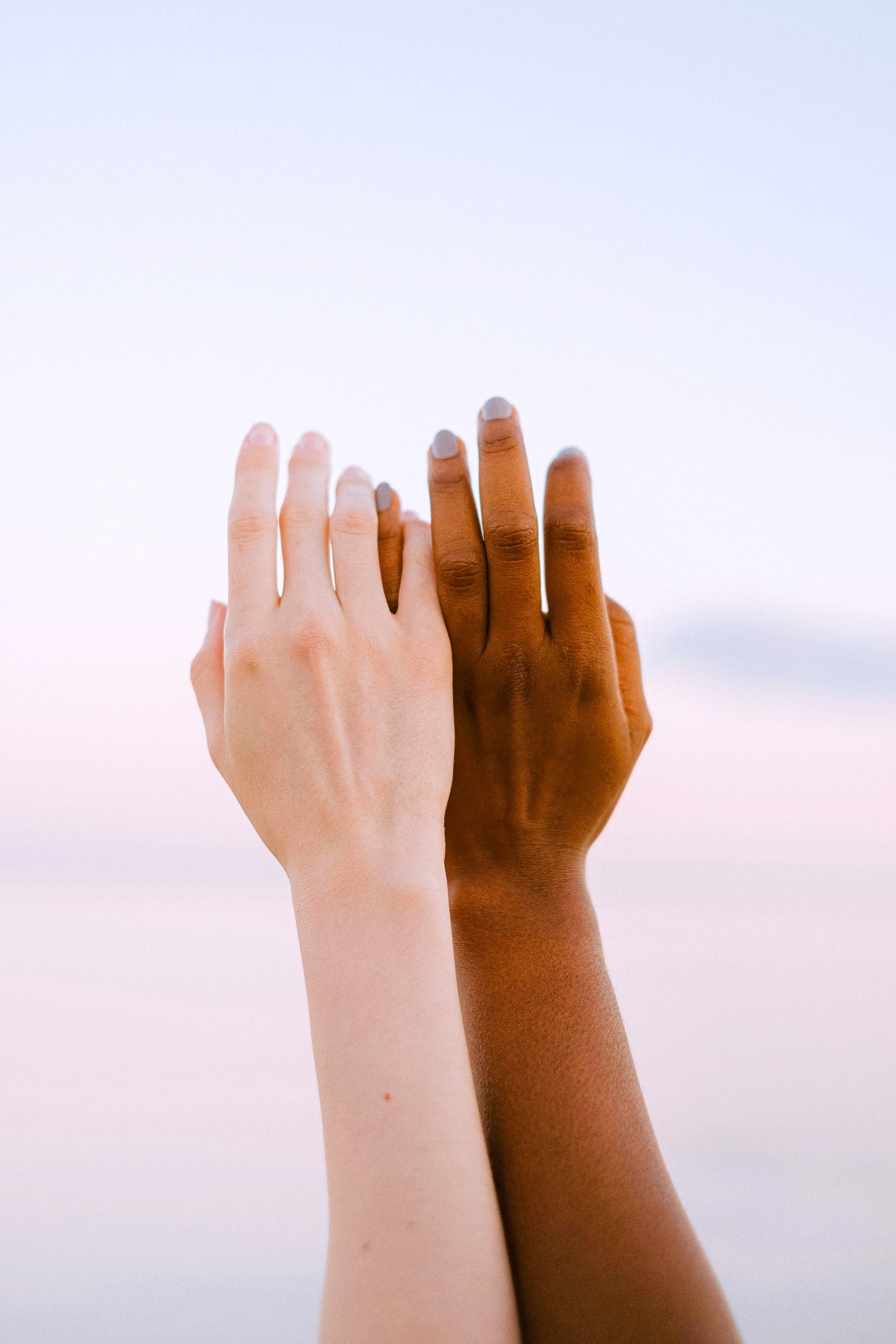 hands touching—symbolizing support and nourishment of pushya