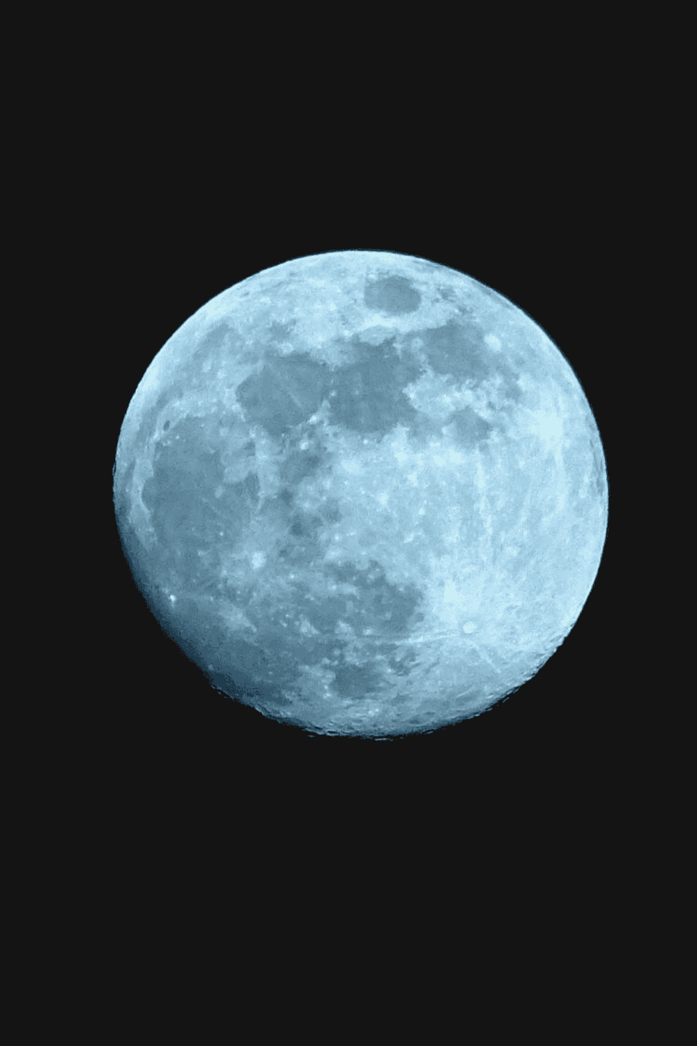 Full Moon in Blue shades