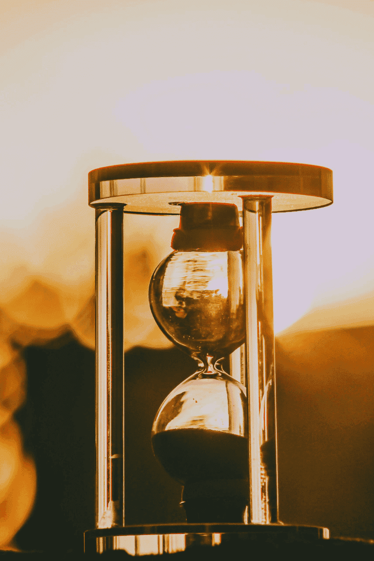 hourglass symbols of time significance for Bharani